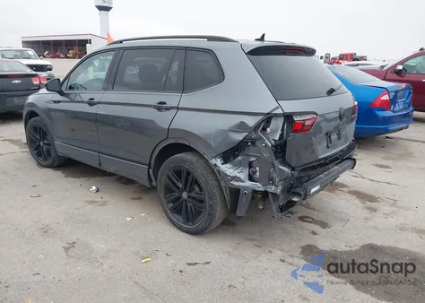 2022 Volkswagen Tiguan 2.0T Se R-Line Black из США, поврежденный, VIN 3VVCB7AX9NM078438